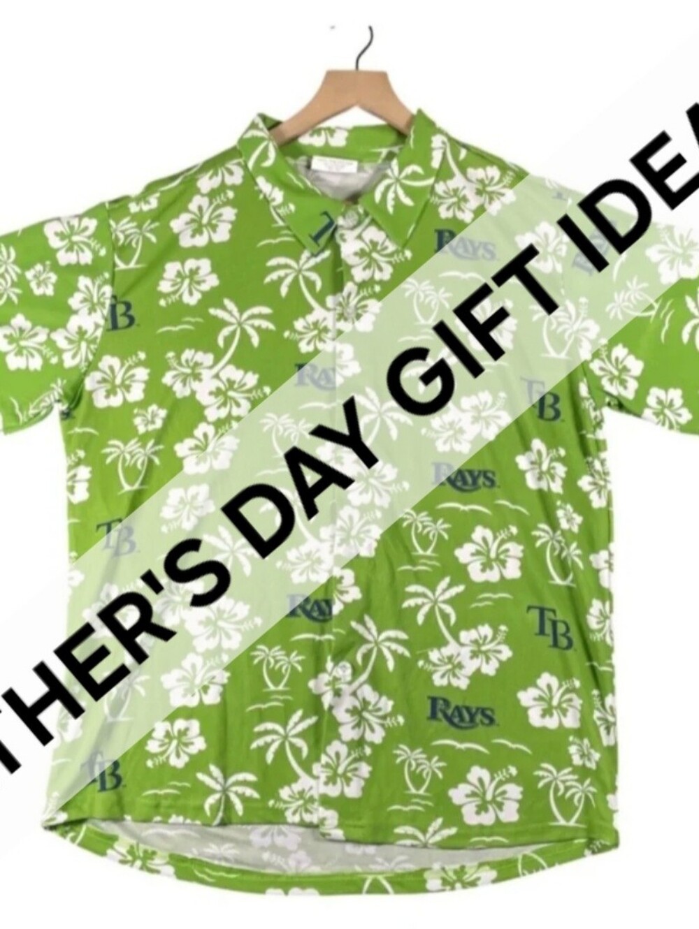 Tampa Bay Rays  Shirt Men's XL Green City Connect